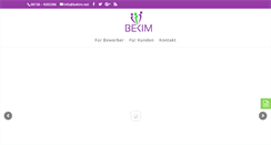 Desktop Screenshot of bekim.net